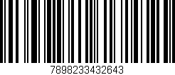 Código de barras (EAN, GTIN, SKU, ISBN): '7898233432643'