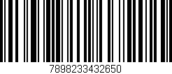 Código de barras (EAN, GTIN, SKU, ISBN): '7898233432650'