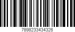 Código de barras (EAN, GTIN, SKU, ISBN): '7898233434326'