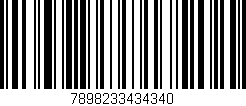Código de barras (EAN, GTIN, SKU, ISBN): '7898233434340'