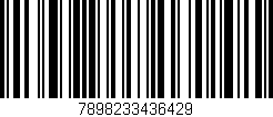 Código de barras (EAN, GTIN, SKU, ISBN): '7898233436429'