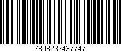 Código de barras (EAN, GTIN, SKU, ISBN): '7898233437747'