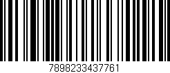 Código de barras (EAN, GTIN, SKU, ISBN): '7898233437761'