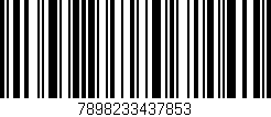 Código de barras (EAN, GTIN, SKU, ISBN): '7898233437853'