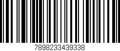 Código de barras (EAN, GTIN, SKU, ISBN): '7898233439338'