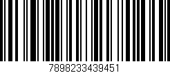 Código de barras (EAN, GTIN, SKU, ISBN): '7898233439451'