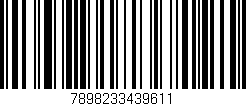 Código de barras (EAN, GTIN, SKU, ISBN): '7898233439611'