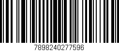 Código de barras (EAN, GTIN, SKU, ISBN): '7898240277596'
