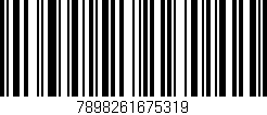 Código de barras (EAN, GTIN, SKU, ISBN): '7898261675319'