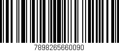 Código de barras (EAN, GTIN, SKU, ISBN): '7898265660090'