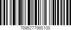 Código de barras (EAN, GTIN, SKU, ISBN): '7898277980100'