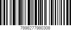 Código de barras (EAN, GTIN, SKU, ISBN): '7898277980308'