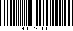 Código de barras (EAN, GTIN, SKU, ISBN): '7898277980339'