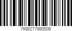 Código de barras (EAN, GTIN, SKU, ISBN): '7898277980506'