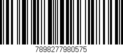 Código de barras (EAN, GTIN, SKU, ISBN): '7898277980575'