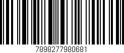 Código de barras (EAN, GTIN, SKU, ISBN): '7898277980681'