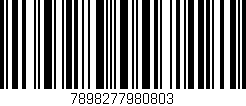 Código de barras (EAN, GTIN, SKU, ISBN): '7898277980803'