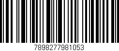 Código de barras (EAN, GTIN, SKU, ISBN): '7898277981053'