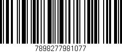 Código de barras (EAN, GTIN, SKU, ISBN): '7898277981077'