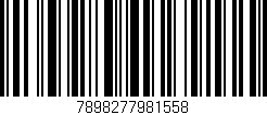 Código de barras (EAN, GTIN, SKU, ISBN): '7898277981558'