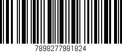 Código de barras (EAN, GTIN, SKU, ISBN): '7898277981824'