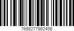 Código de barras (EAN, GTIN, SKU, ISBN): '7898277982456'