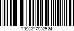 Código de barras (EAN, GTIN, SKU, ISBN): '7898277982524'