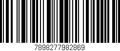 Código de barras (EAN, GTIN, SKU, ISBN): '7898277982869'