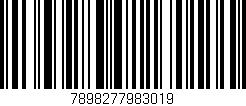 Código de barras (EAN, GTIN, SKU, ISBN): '7898277983019'