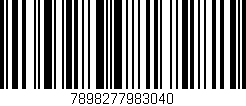 Código de barras (EAN, GTIN, SKU, ISBN): '7898277983040'