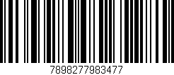 Código de barras (EAN, GTIN, SKU, ISBN): '7898277983477'