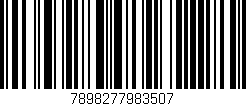 Código de barras (EAN, GTIN, SKU, ISBN): '7898277983507'