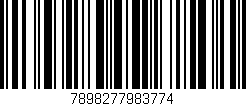 Código de barras (EAN, GTIN, SKU, ISBN): '7898277983774'