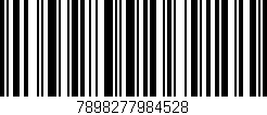 Código de barras (EAN, GTIN, SKU, ISBN): '7898277984528'