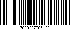 Código de barras (EAN, GTIN, SKU, ISBN): '7898277985129'