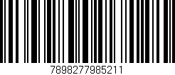 Código de barras (EAN, GTIN, SKU, ISBN): '7898277985211'