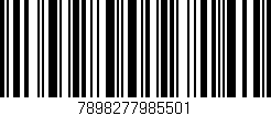 Código de barras (EAN, GTIN, SKU, ISBN): '7898277985501'