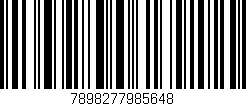 Código de barras (EAN, GTIN, SKU, ISBN): '7898277985648'