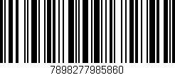 Código de barras (EAN, GTIN, SKU, ISBN): '7898277985860'