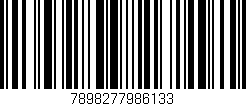 Código de barras (EAN, GTIN, SKU, ISBN): '7898277986133'