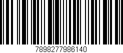 Código de barras (EAN, GTIN, SKU, ISBN): '7898277986140'