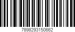Código de barras (EAN, GTIN, SKU, ISBN): '7898293150662'
