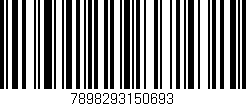 Código de barras (EAN, GTIN, SKU, ISBN): '7898293150693'