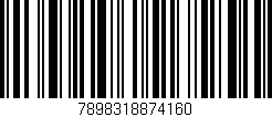 Código de barras (EAN, GTIN, SKU, ISBN): '7898318874160'