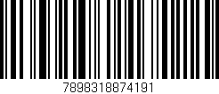 Código de barras (EAN, GTIN, SKU, ISBN): '7898318874191'