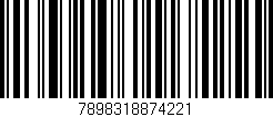 Código de barras (EAN, GTIN, SKU, ISBN): '7898318874221'