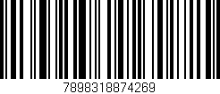 Código de barras (EAN, GTIN, SKU, ISBN): '7898318874269'
