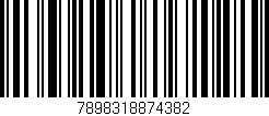 Código de barras (EAN, GTIN, SKU, ISBN): '7898318874382'