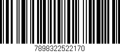 Código de barras (EAN, GTIN, SKU, ISBN): '7898322522170'