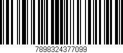 Código de barras (EAN, GTIN, SKU, ISBN): '7898324377099'